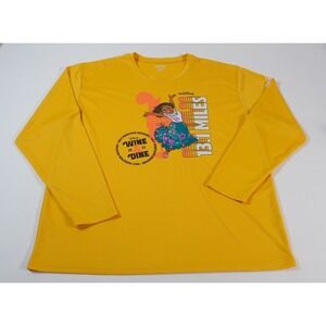 RunDisney Shirt Unisex 2XL Yellow Encanto Mirabel Wine & Dine Half Marathon 2023